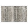 Deerlux Boho Living Room Area Rug with Nonslip Backing, Bohemian Tribal Print Pattern, 5 x 7 ft Medium QI003648.M